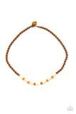 Load image into Gallery viewer, Beach Shark - Orange Urban Necklace
