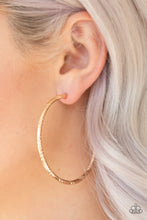 Load image into Gallery viewer, A Double  Take  - Gold Hoop Earrings
