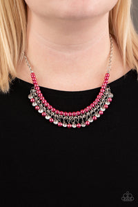 A Touch of classy - Pink Necklace