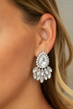 Load image into Gallery viewer, A Breath of fresh Heir - Black Post Earrings
